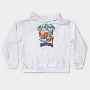 Food Art Kids Hoodie